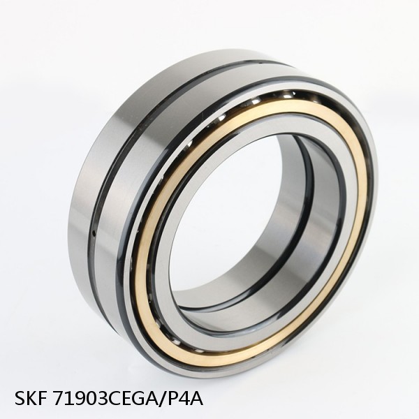 71903CEGA/P4A SKF Super Precision,Super Precision Bearings,Super Precision Angular Contact,71900 Series,15 Degree Contact Angle