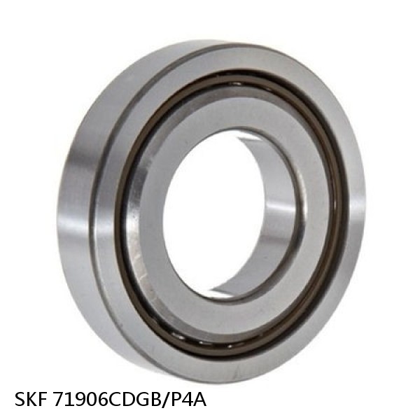 71906CDGB/P4A SKF Super Precision,Super Precision Bearings,Super Precision Angular Contact,71900 Series,15 Degree Contact Angle