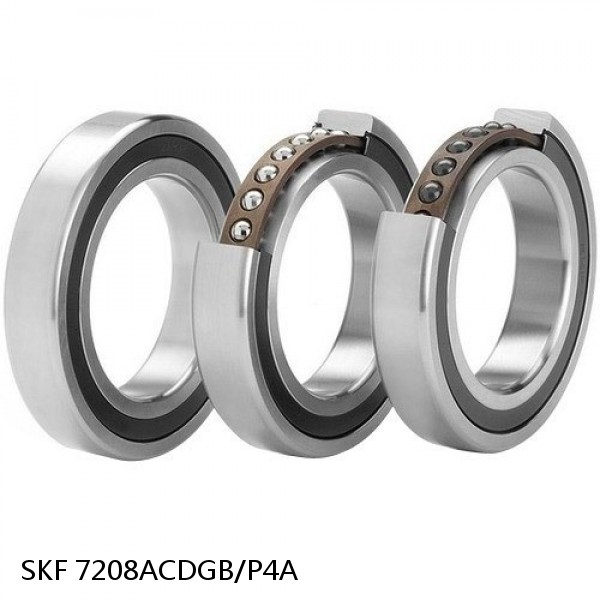 7208ACDGB/P4A SKF Super Precision,Super Precision Bearings,Super Precision Angular Contact,7200 Series,25 Degree Contact Angle